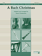 A Bach Christmas Orchestra Scores/Parts sheet music cover Thumbnail